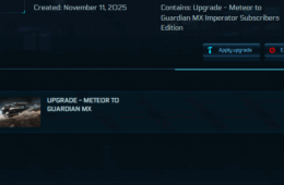 Rsi Meteor To Mirai Guardian Mx Upgrade Ccu