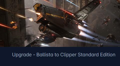 Anvil Ballista to Drake Clipper Upgrade CCU