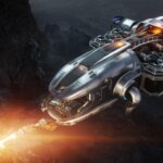 Star Citizen Game Package containing a MISC Prospector.