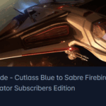 Drake Cutlass Blue to Aegis Sabre Firebird Upgrade CCU