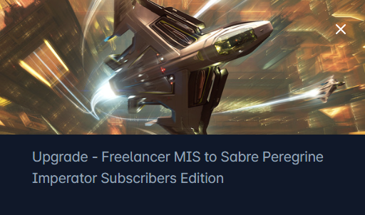 MISC Freelancer MIS to Aegis Sabre Peregrine Upgrade CCU