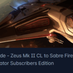 RSI Zeus Mk II CL to Aegis Sabre Firebird Upgrade CCU