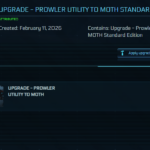 Esperia Prowler Utility to Argo MOTH Upgrade CCU