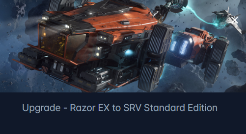 Mirai Razor EX to Argo SRV Upgrade CCU