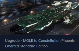 Argo Mole to RSI Constellation Phoenix Emerald Upgrade CCU