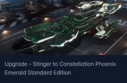 Esperia Stinger to RSI Constellation Phoenix Emerald Upgrade CCU